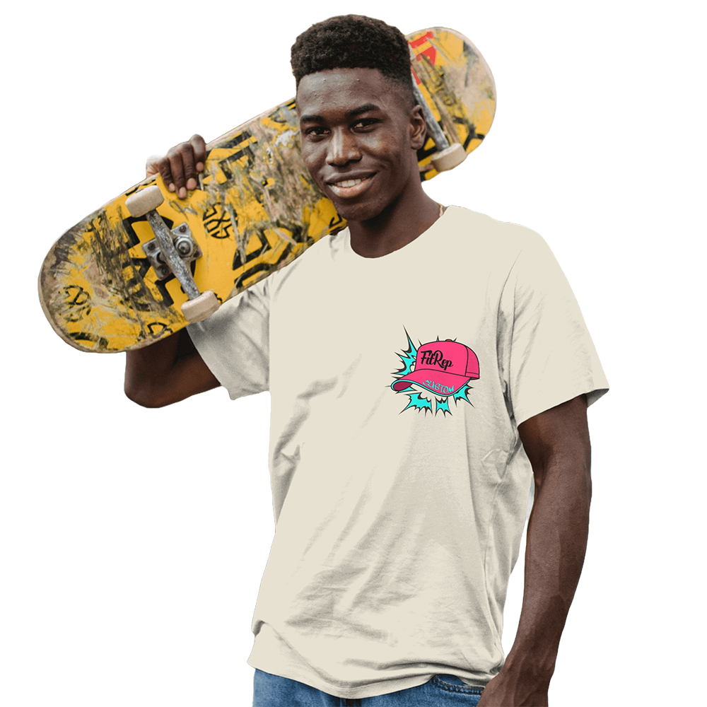 FitRep CUSTOM - SK8R - Men's T-shirt - Skateboarder theme – Fitrep